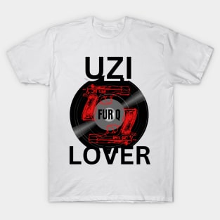 Uzi Lover by Fur Q T-Shirt